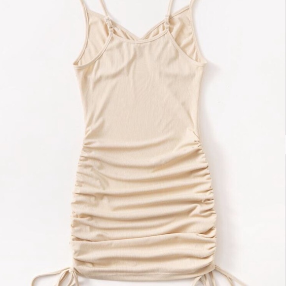 NWT - Drawstring bustier ruched dress - Picture 2 of 4